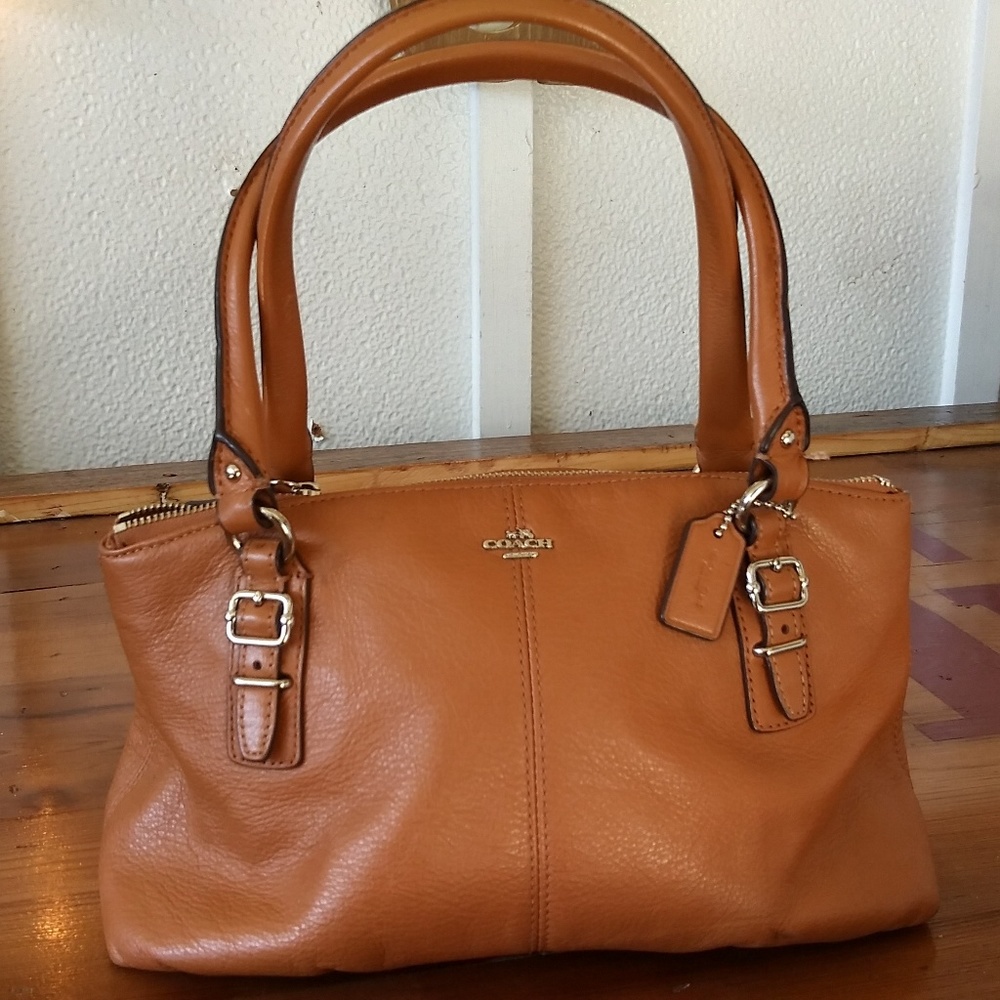 Coach Mustard Yellow Purse